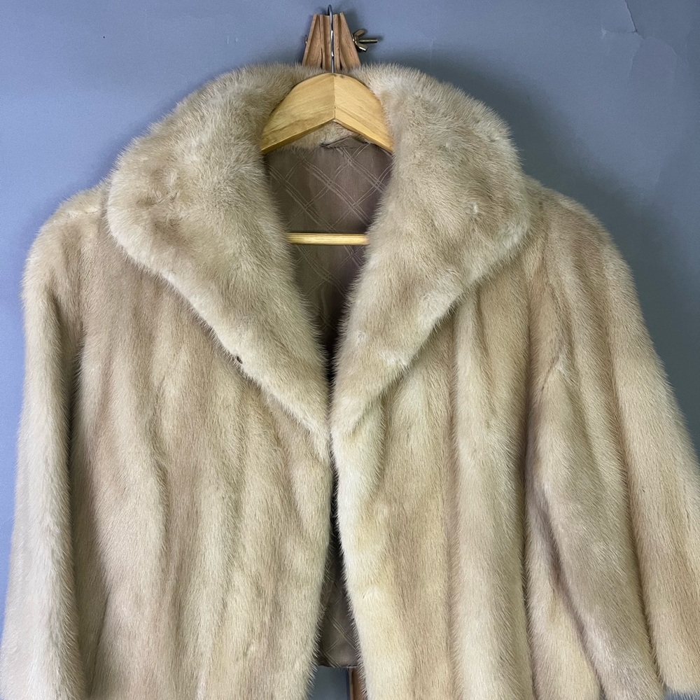 Hand Crafted Cream Teddy Jacket